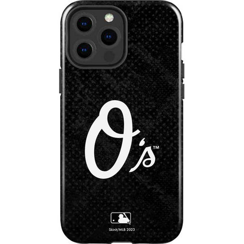 MLB Baltimore Orioles Dark Wash iPhone 15 Pro Max Impact Case