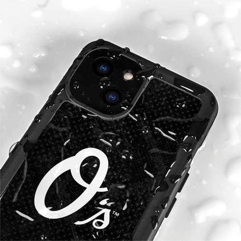 MLB Baltimore Orioles Dark Wash iPhone 15 Plus Waterproof Case
