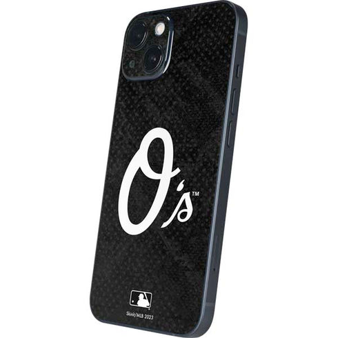 MLB Baltimore Orioles Dark Wash iPhone 15 Skin