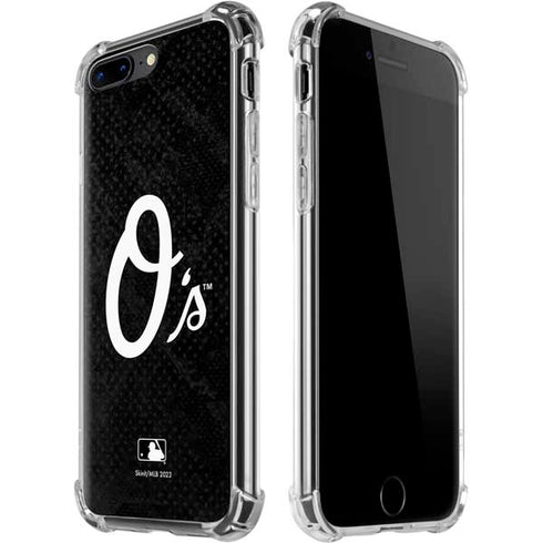 MLB Baltimore Orioles Dark Wash iPhone 7/8 Plus Clear Case