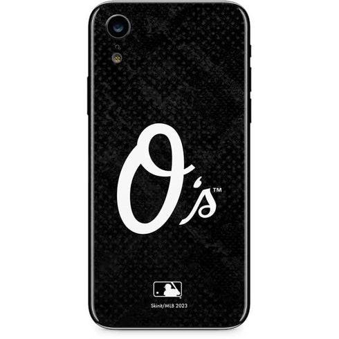MLB Baltimore Orioles Dark Wash iPhone XR Skin