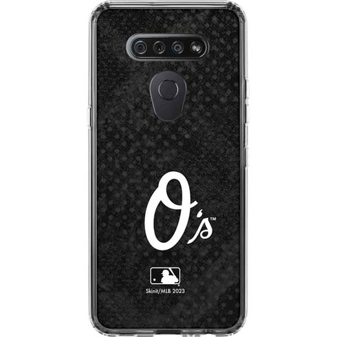 MLB Baltimore Orioles Dark Wash LG K51/Q51 Clear Case