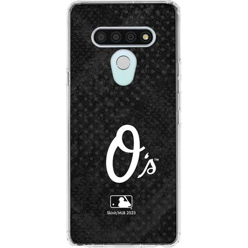 MLB Baltimore Orioles Dark Wash LG Stylo 6 Clear Case
