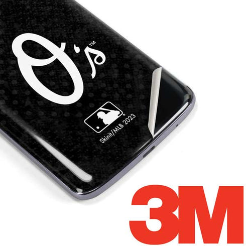MLB Baltimore Orioles Dark Wash Moto E5 Plus Skin