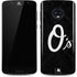 MLB Baltimore Orioles Dark Wash Moto G6 Skin