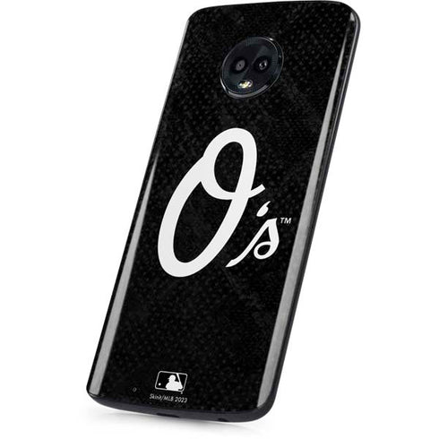 MLB Baltimore Orioles Dark Wash Moto G6 Skin