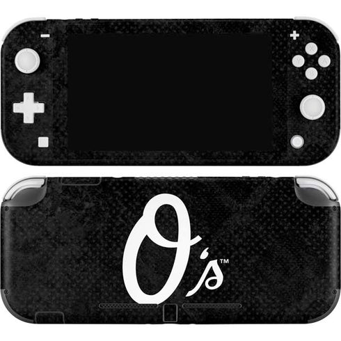 MLB Baltimore Orioles Dark Wash Nintendo Switch Lite Skin