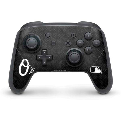 MLB Baltimore Orioles Dark Wash Nintendo Switch Pro Controller Skin
