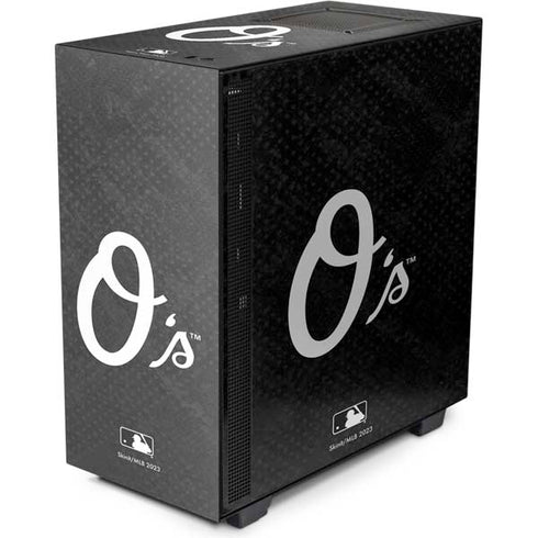 MLB Baltimore Orioles Dark Wash NZXT H510 Compact ATX Mid-Tower Case Skin