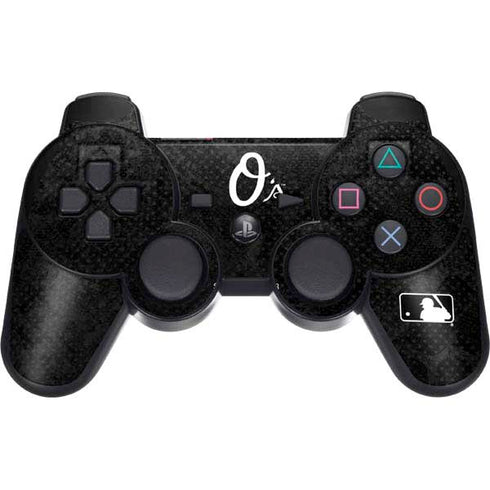 MLB Baltimore Orioles Dark Wash PS3 Dual Shock wireless controller Skin