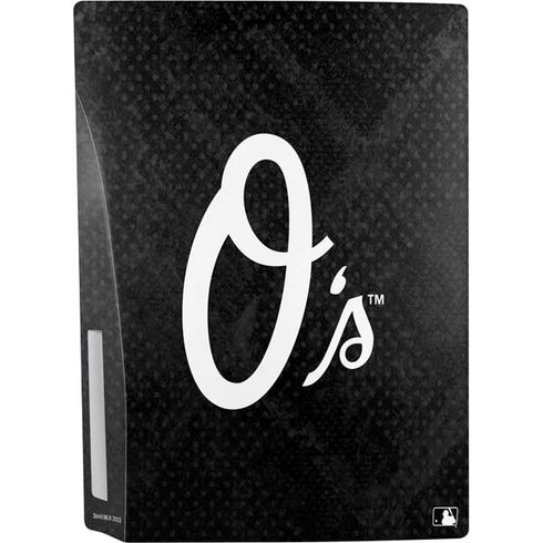 MLB Baltimore Orioles Dark Wash PS5 Console Skin