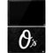 MLB Baltimore Orioles Dark Wash Surface Pro 7 Skin
