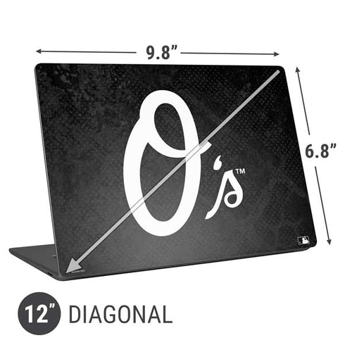 MLB Baltimore Orioles Dark Wash Universal Laptop 12in (9.8 x 6.8in) Skin