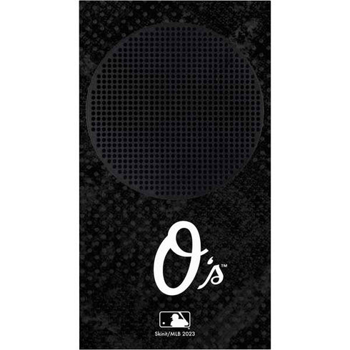 MLB Baltimore Orioles Dark Wash Xbox Series S Console Skin