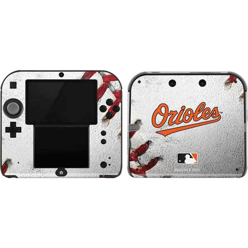 MLB Baltimore Orioles Game Ball Nintendo 2DS Skin