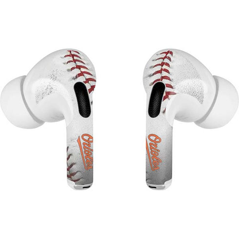 MLB Baltimore Orioles Game Ball AirPods Pro 2nd Gen Skin