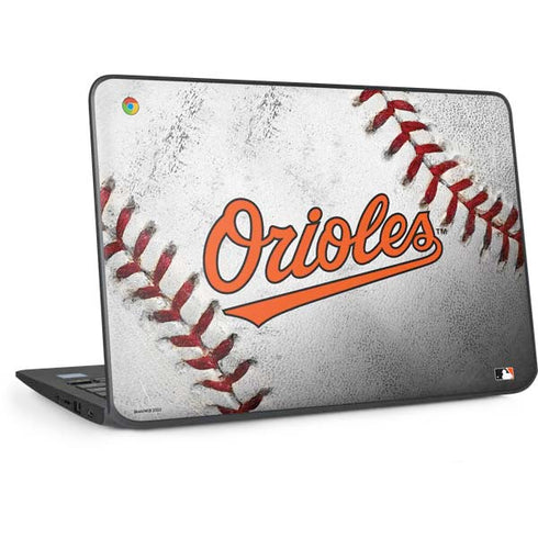 MLB Baltimore Orioles Game Ball HP Chromebook Skin