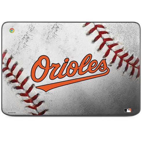 MLB Baltimore Orioles Game Ball HP Chromebook Skin