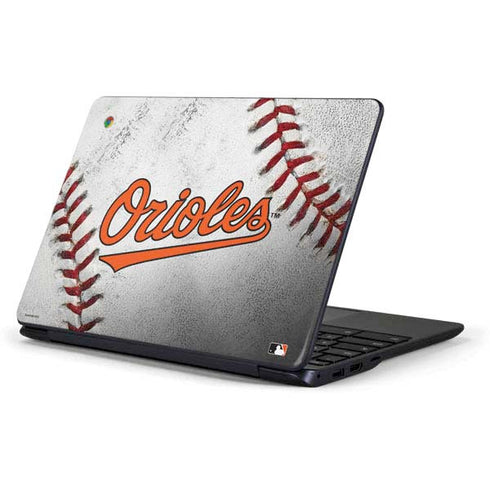 MLB Baltimore Orioles Game Ball Samsung Chromebook Skin