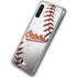 MLB Baltimore Orioles Game Ball Galaxy A10e Clear Case