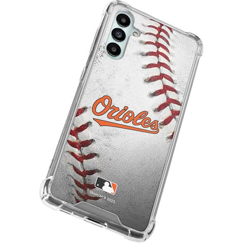 MLB Baltimore Orioles Game Ball Galaxy A15 5G Clear Case