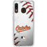 MLB Baltimore Orioles Game Ball Galaxy A20 Clear Case