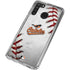 MLB Baltimore Orioles Game Ball Galaxy A21 Clear Case