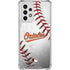 MLB Baltimore Orioles Game Ball Galaxy A53 5G Clear Case