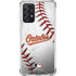MLB Baltimore Orioles Game Ball Galaxy A72 5G Clear Case