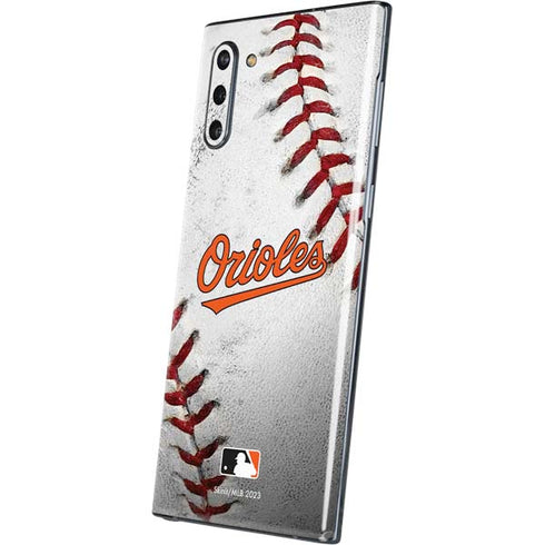MLB Baltimore Orioles Game Ball Galaxy Note 10 Skin
