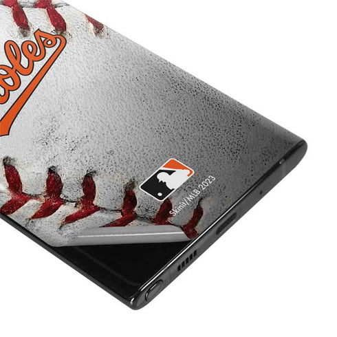 MLB Baltimore Orioles Game Ball Galaxy Note 10 Skin