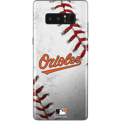 MLB Baltimore Orioles Game Ball Galaxy Note 8 Skin