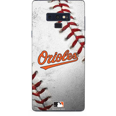 MLB Baltimore Orioles Game Ball Galaxy Note 9 Skin