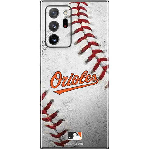 MLB Baltimore Orioles Game Ball Galaxy Note20 Ultra 5G Skin
