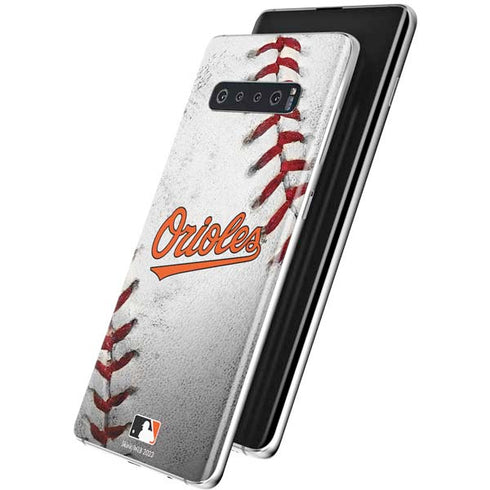 MLB Baltimore Orioles Game Ball Galaxy S10 Skin