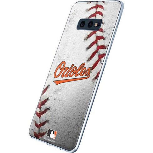 MLB Baltimore Orioles Game Ball Galaxy S10e Skin