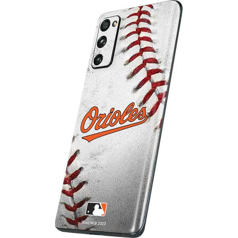 MLB Baltimore Orioles Game Ball Galaxy S20 Fan Edition Skin