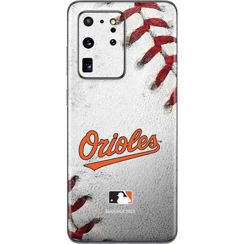 MLB Baltimore Orioles Game Ball Galaxy S20 Ultra 5G Skin