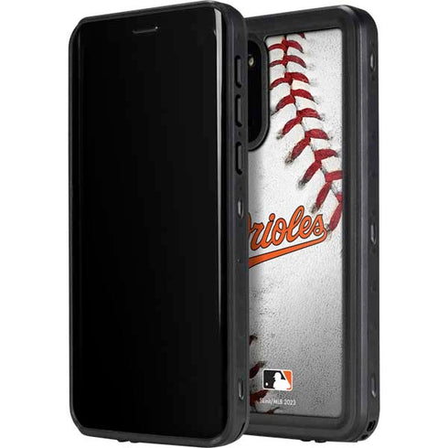 MLB Baltimore Orioles Game Ball Galaxy S20 Waterproof Case