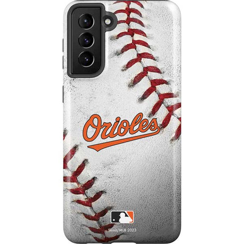 MLB Baltimore Orioles Game Ball Galaxy S21 Plus 5G Pro Case
