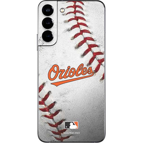 MLB Baltimore Orioles Game Ball Galaxy S22 Plus Skin