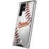 MLB Baltimore Orioles Game Ball Galaxy S22 Ultra Clear Case