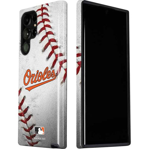 MLB Baltimore Orioles Game Ball Galaxy S22 Ultra Pro Case