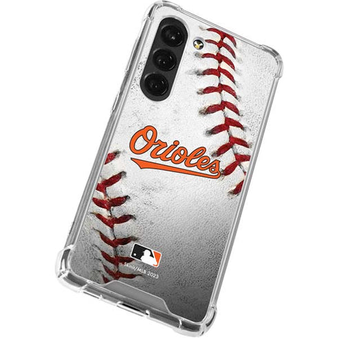 MLB Baltimore Orioles Game Ball Galaxy S23 Clear Case