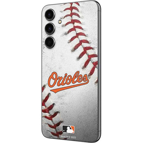 MLB Baltimore Orioles Game Ball Galaxy S23 FE Skin