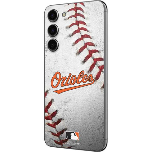 MLB Baltimore Orioles Game Ball Galaxy S23 Plus Skin