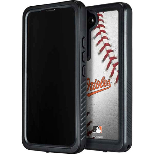 MLB Baltimore Orioles Game Ball Galaxy S23 Plus Waterproof Case