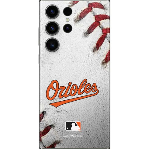MLB Baltimore Orioles Game Ball Galaxy S23 Ultra Skin