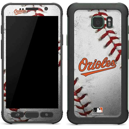 MLB Baltimore Orioles Game Ball Galaxy S7 Active Skin