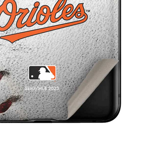 MLB Baltimore Orioles Game Ball Galaxy Z Flip Skin